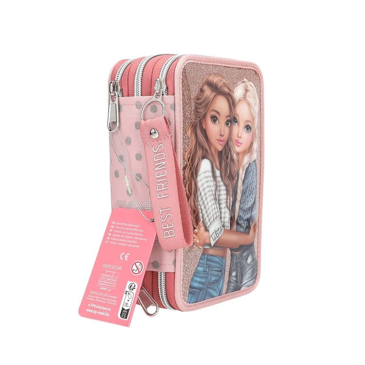 Produktbild: TOPModel 3 Fach Federtasche DOTS