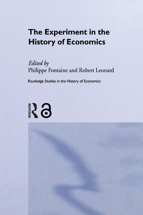 Produktbild: The Experiment in the History of Economics