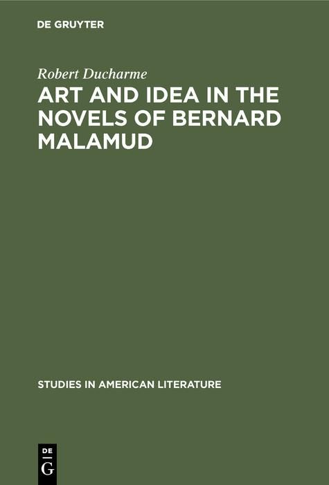 Produktbild: Art and Idea in the Novels of Bernard Malamud