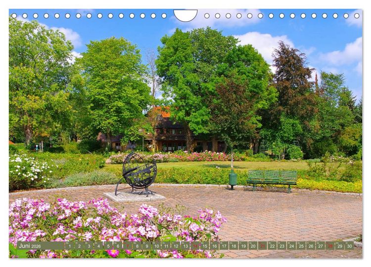 Produktbild: Bad Bodenteich - Kurort in der L&uuml;neburger Heide (Wandkalender 2026 DIN A4 quer), CALVENDO Monatskalender