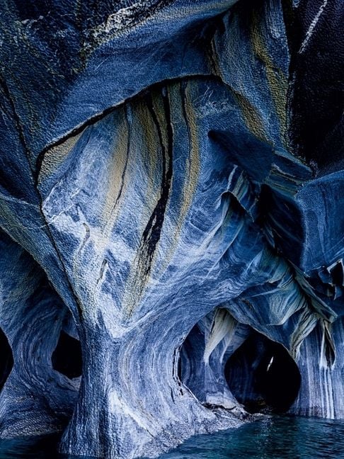 Produktbild: CALVENDO Puzzle Capillas de M&aacute;rmol, Chile Chico, Patagonien | 1000 Teile Lege-Gr&ouml;&szlig;e 64x48cm Foto-Puzzle f&uuml;r gl&uuml;ckliche Stunden