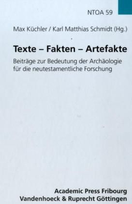 Produktbild: Texte – Fakten – Artefakte