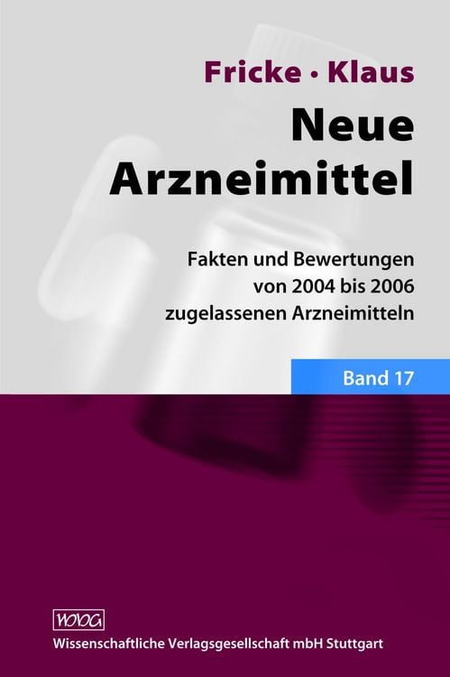 Produktbild: Neue Arzneimittel Band 17