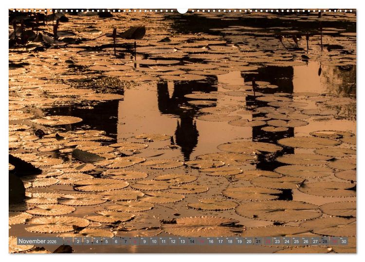 Produktbild: Buddha - Momente der inneren Einkehr (Wandkalender 2026 DIN A2 quer), CALVENDO Monatskalender