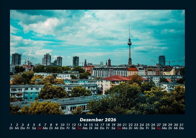 Produktbild: St&auml;dte der Welt 2026 Fotokalender DIN A4
