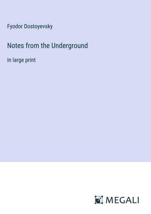 Produktbild: Notes from the Underground