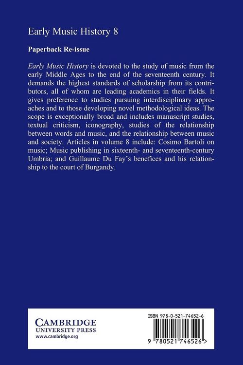 Produktbild: Early Music History