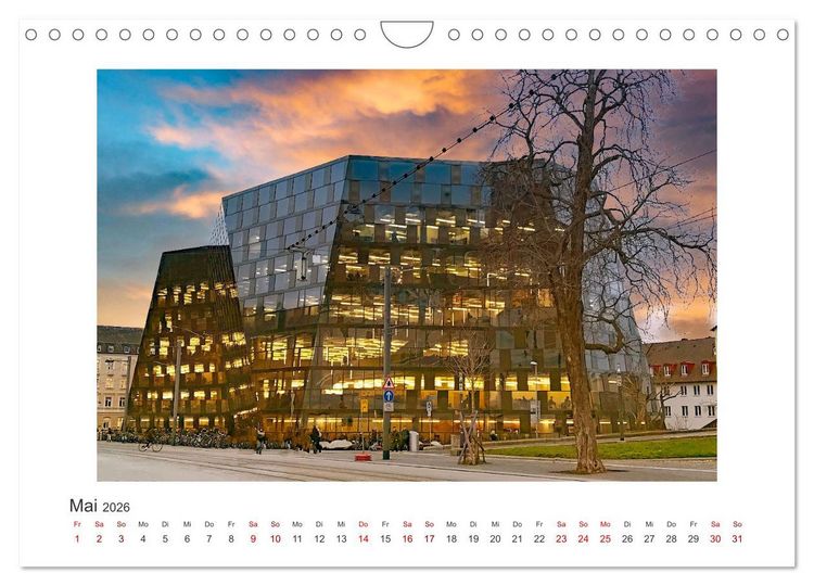 Produktbild: Freiburg - Breisgau Metropole (Wandkalender 2026 DIN A4 quer), CALVENDO Monatskalender