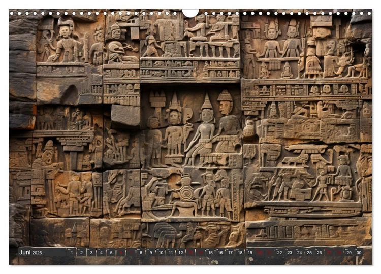 Produktbild: R&auml;tselhaftes aus der Arch&auml;ologie (Wandkalender 2026 DIN A3 quer), CALVENDO Monatskalender