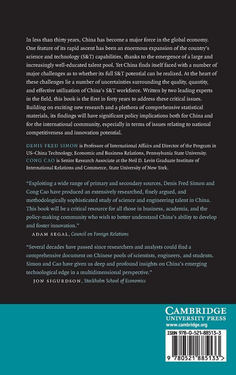Produktbild: China's Emerging Technological Edge