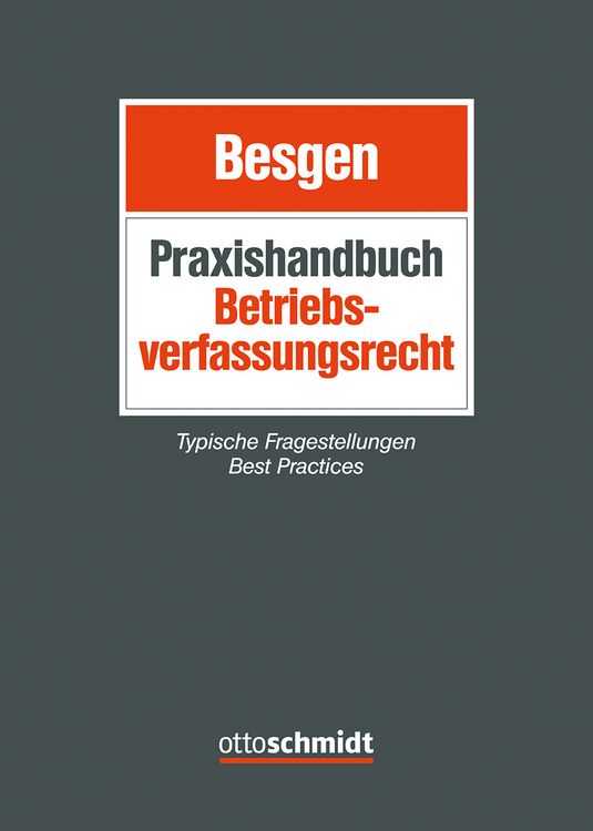 Produktbild: Praxishandbuch Betriebsverfassungsrecht
