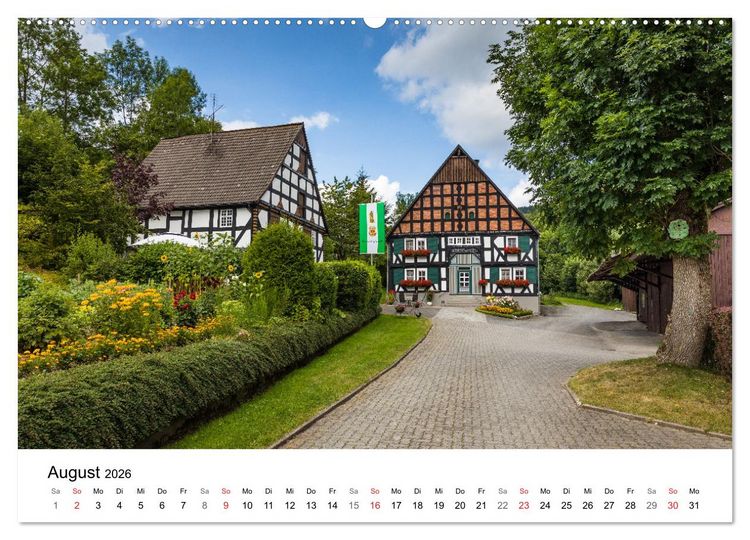 Produktbild: SAUERLAND &ndash; Besondere Orte (hochwertiger Premium Wandkalender 2026 DIN A2 quer), Kunstdruck in Hochglanz