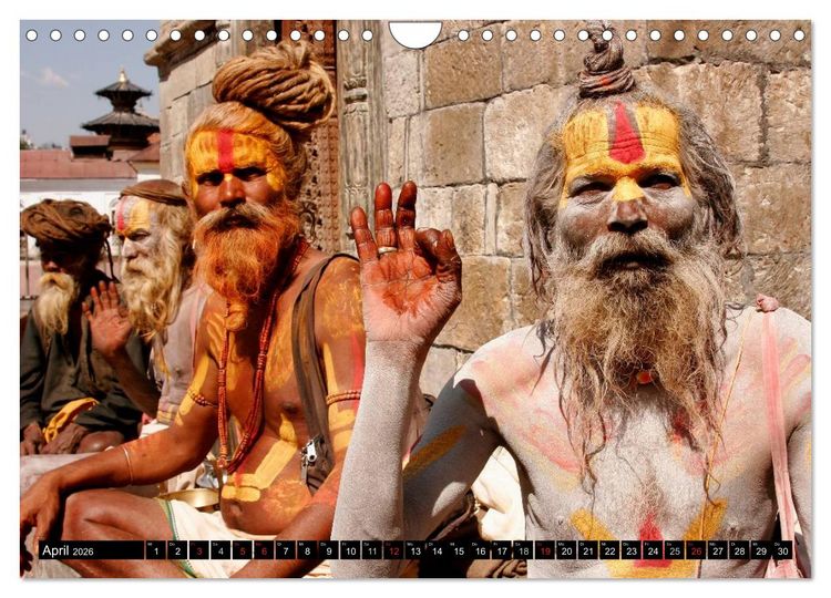 Produktbild: Nepal - Kathmandutal (Wandkalender 2026 DIN A4 quer), CALVENDO Monatskalender