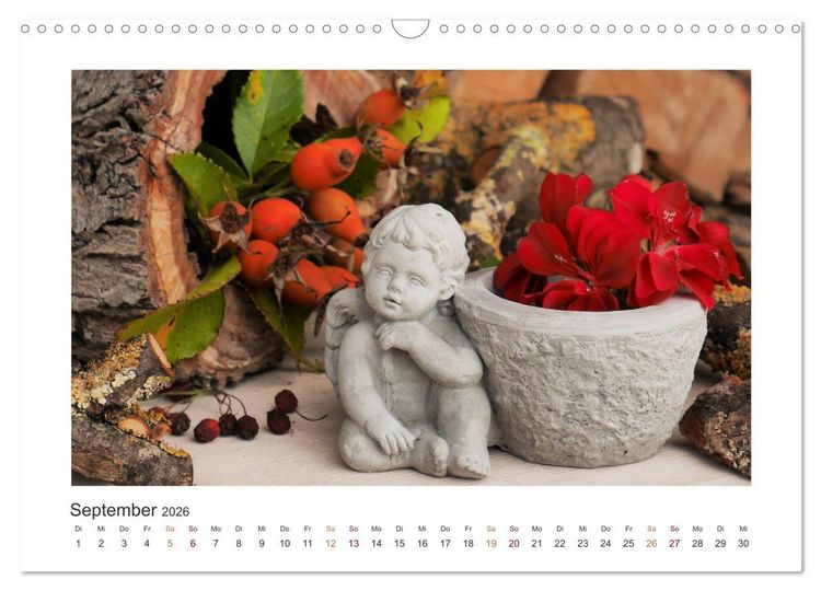 Produktbild: Blumen, Bl&uuml;ten, Dekoliebe (Wandkalender 2026 DIN A3 quer), CALVENDO Monatskalender