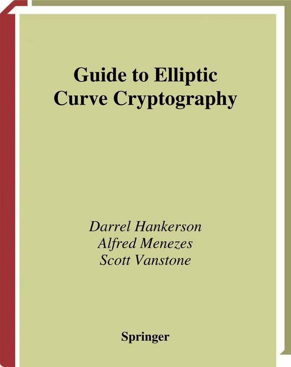 Produktbild: Guide to Elliptic Curve Cryptography