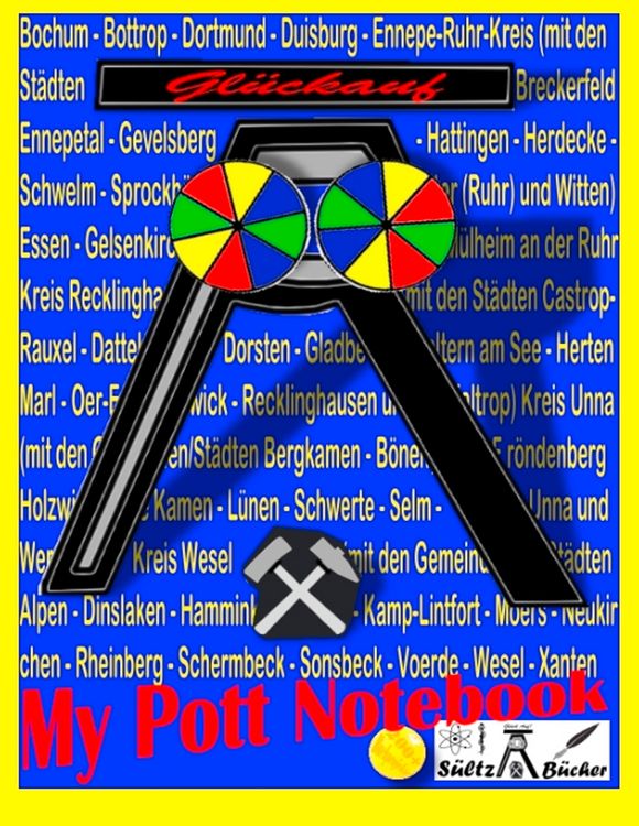 Produktbild: My Pott Notebook - Ruhrgebiet/Ruhrpott - Notizbuch