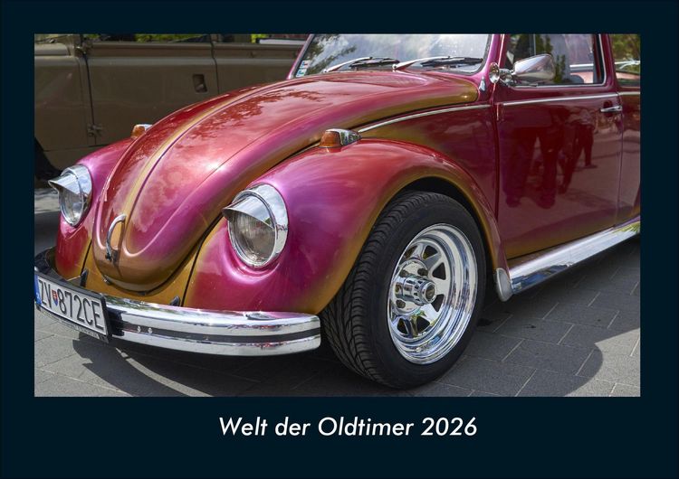 Produktbild: Welt der Oldtimer 2026 Fotokalender DIN A4