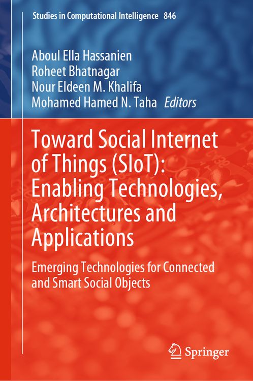 Produktbild: Toward Social Internet of Things (SIoT): Enabling Technologies, Architectures and Applications