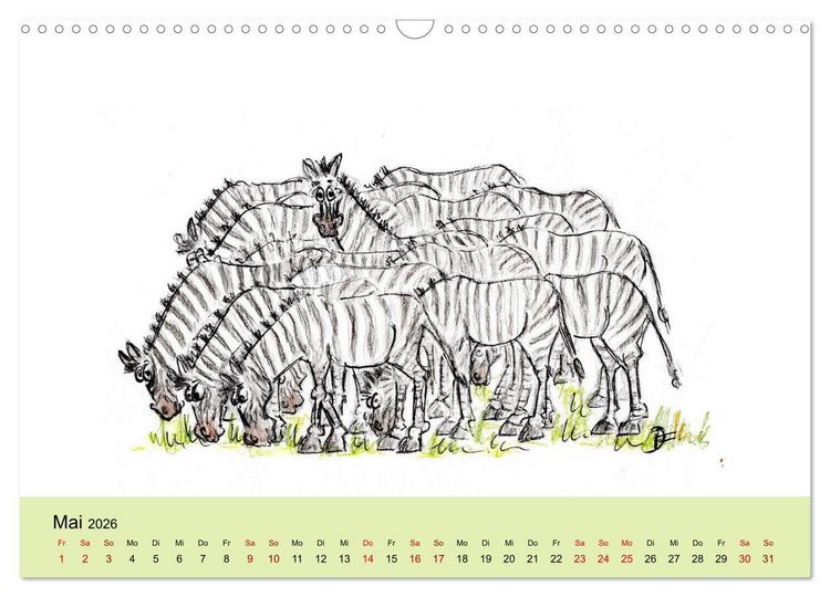 Produktbild: Gemeinsam stark (Wandkalender 2026 DIN A3 quer), CALVENDO Monatskalender
