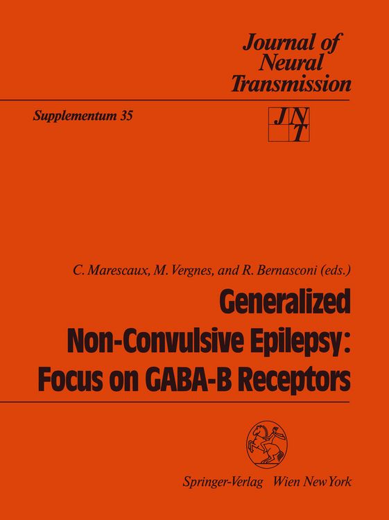 Produktbild: Generalized Non-Convulsive Epilepsy: Focus on GABA-B Receptors