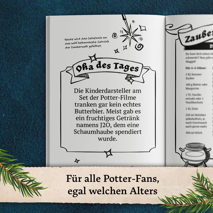 Produktbild: Unn&uuml;tzes Wissen f&uuml;r Potter-Fans &ndash; Der inoffizielle Adventskalender