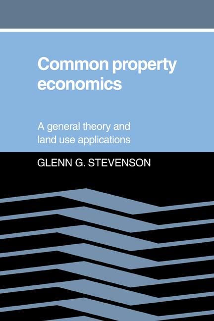 Produktbild: Common Property Economics