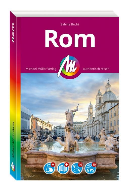 Produktbild: MICHAEL M&Uuml;LLER Reisef&uuml;hrer Rom MM-City