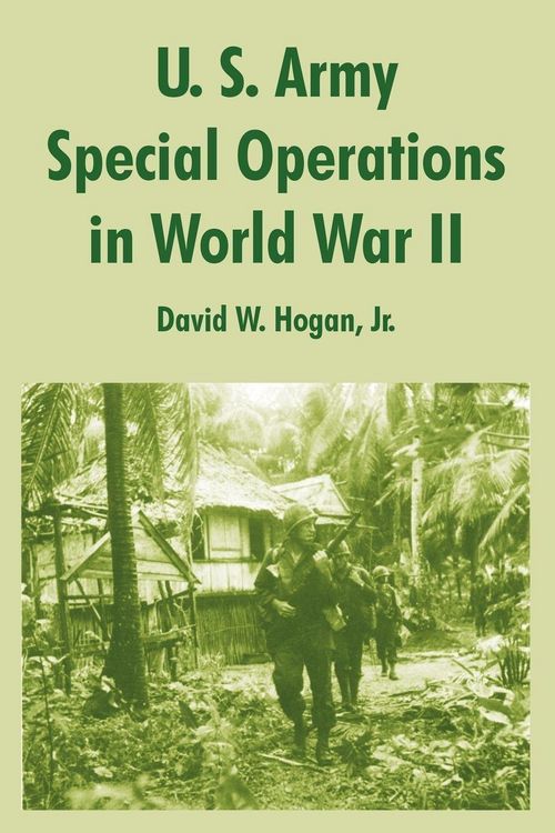 Produktbild: U. S. Army Special Operations in World War II