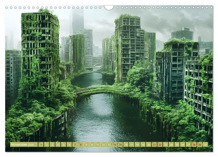 Produktbild: Nach uns die Wildnis (Wandkalender 2026 DIN A3 quer), CALVENDO Monatskalender