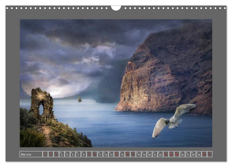 Produktbild: Uraltes Land (Wandkalender 2026 DIN A3 quer), CALVENDO Monatskalender