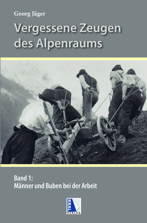 Produktbild: M&auml;nner und Buben bei der Arbeit in den Alpen