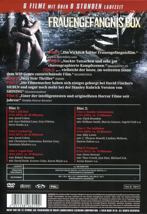 Produktbild: Frauengef&auml;ngnis - Box [2 DVDs]