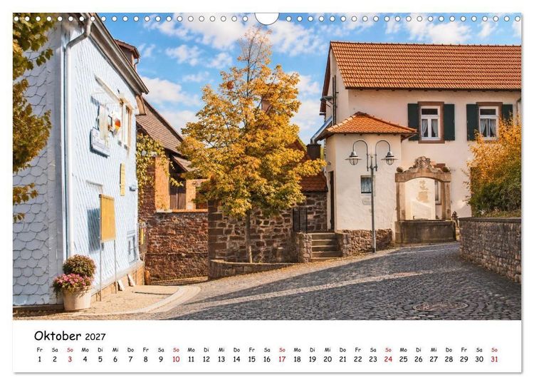 Produktbild: Gelnhausen Meerholz und Hailer (Wandkalender 2027 DIN A3 quer), CALVENDO Monatskalender