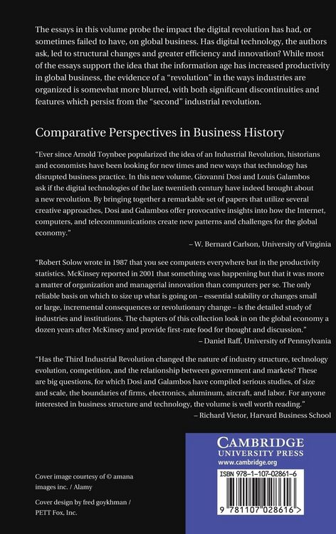 Produktbild: The Third Industrial Revolution in Global Business