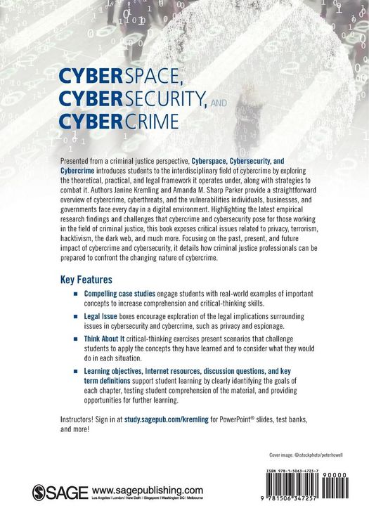 Produktbild: Cyberspace, Cybersecurity, and Cybercrime