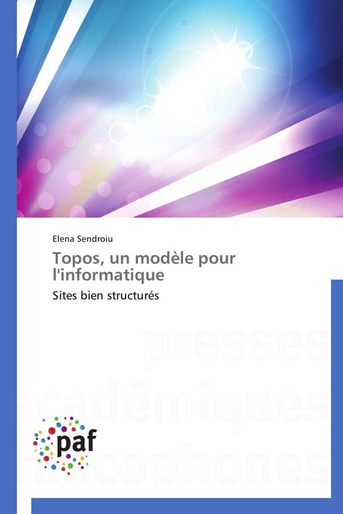 Produktbild: Topos, un mod&egrave;le pour l'informatique
