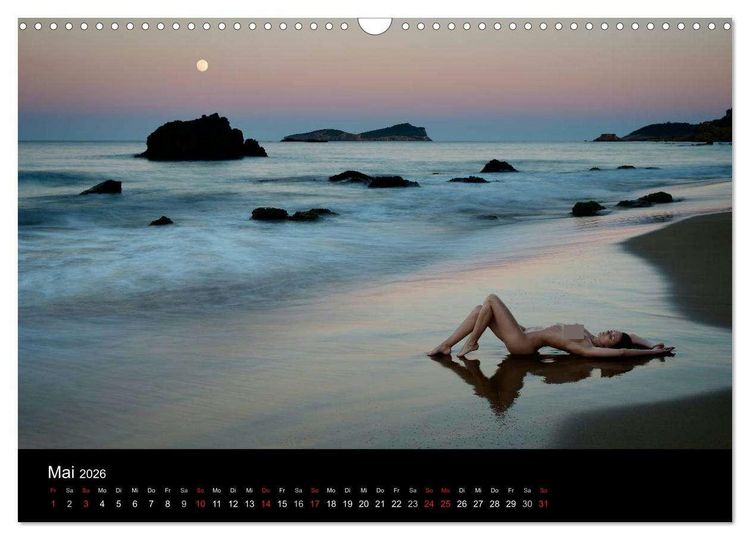 Produktbild: Landschaftsaktbilder Ibiza und Lanzarote (Wandkalender 2026 DIN A3 quer), CALVENDO Monatskalender