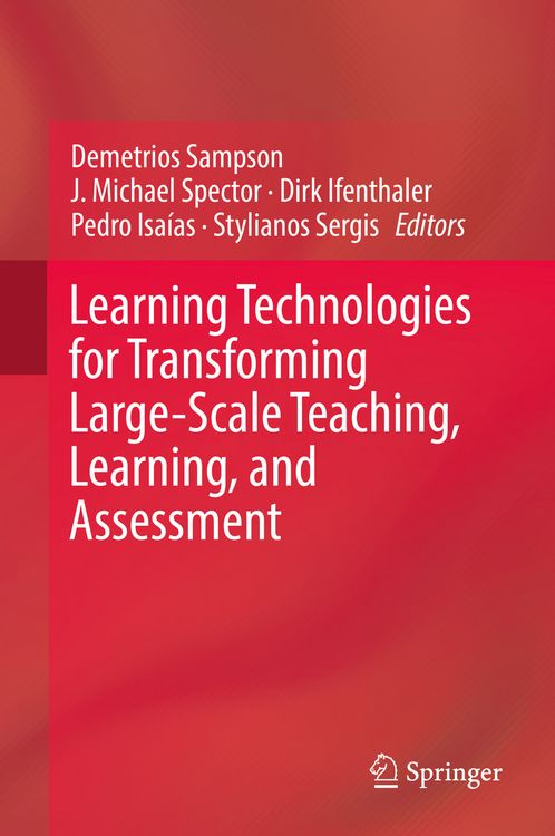 Produktbild: Learning Technologies for Transforming Large-Scale Teaching, Learning, and Assessment