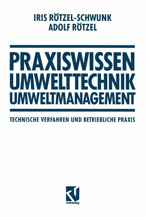 Produktbild: Praxiswissen Umwelttechnik &mdash; Umweltmanagement