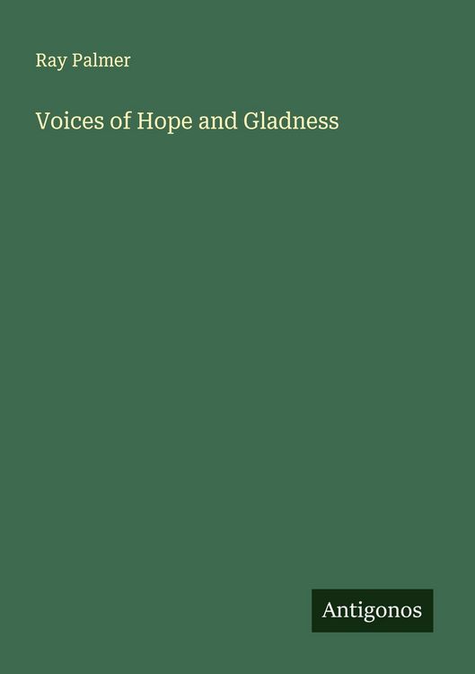 Produktbild: Voices of Hope and Gladness