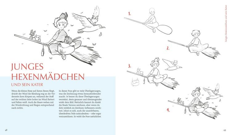 Produktbild: Das inoffizielle Ghibli-Zeichenbuch &ndash; Zauberhafte Motive f&uuml;r Fans des legend&auml;ren Anime-Studios