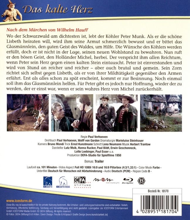 Produktbild: Das kalte Herz