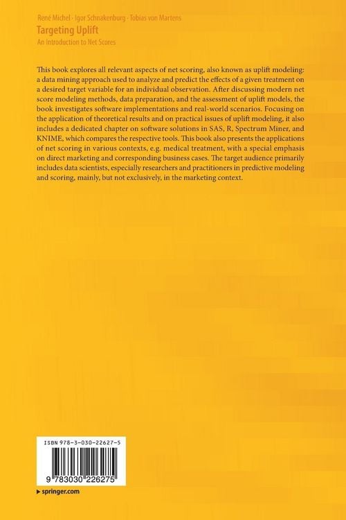 Produktbild: Targeting Uplift