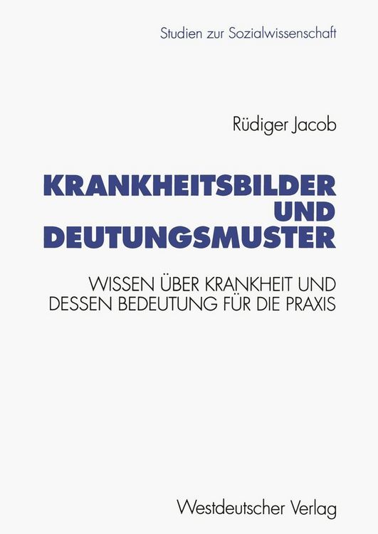 Produktbild: Krankheitsbilder und Deutungsmuster