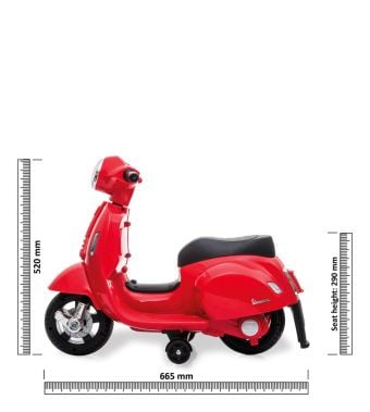 Produktbild: Ride-on Vespa Mini rot Li-Power 8.4