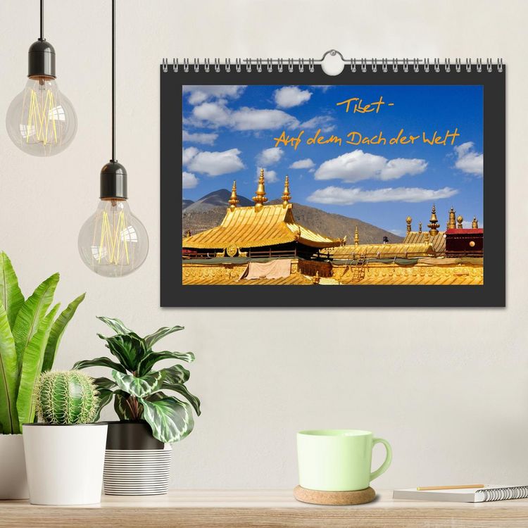Produktbild: Tibet - Auf dem Dach der Welt (Wandkalender 2026 DIN A4 quer), CALVENDO Monatskalender