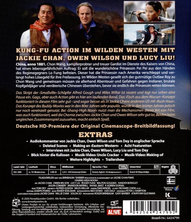 Shang-High Noon (Shanghai Noon) als Blu-ray kaufen