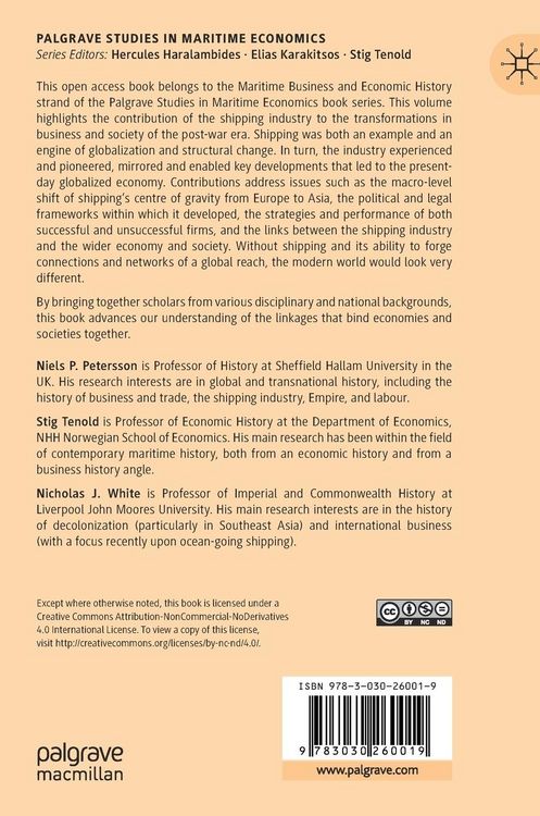 Produktbild: Shipping and Globalization in the Post-War Era