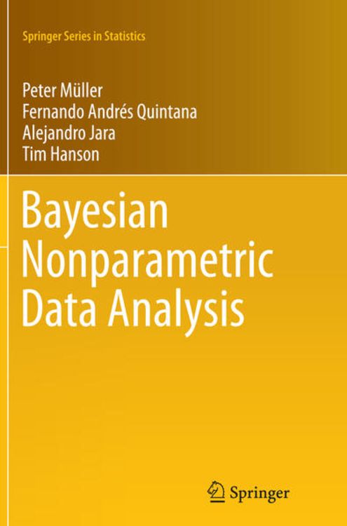 Produktbild: Bayesian Nonparametric Data Analysis