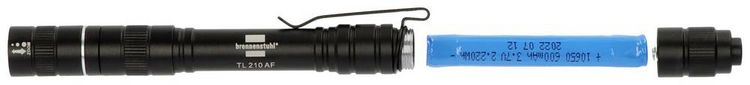 Produktbild: Brennenstuhl TL210 AF LED Taschenlampe mit USB-Schnittstelle akkubetrieben 200lm 13h
